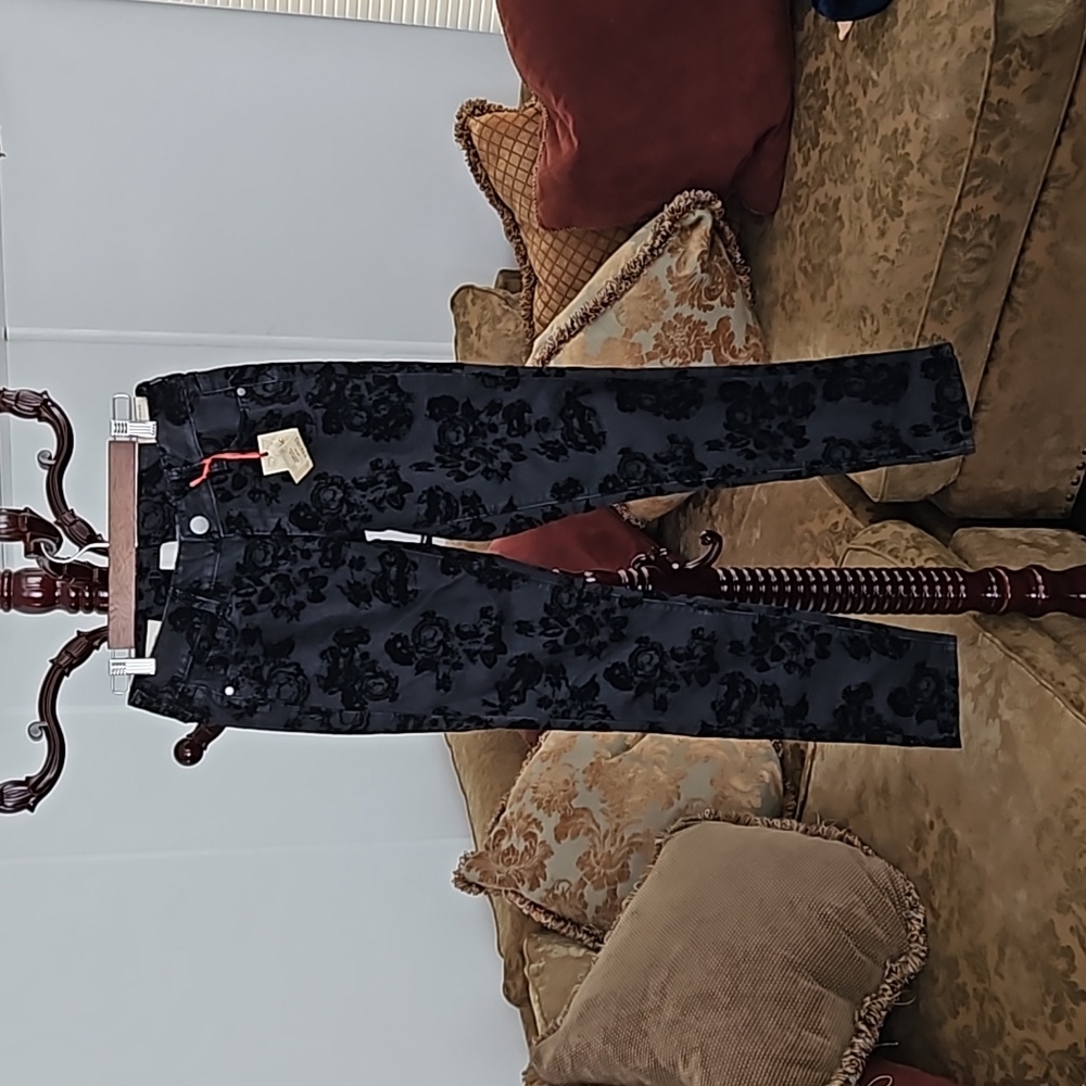 Decree Floral Skinny Jeans